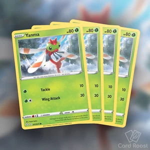 Pokemon x4 Yanma 001/072 Shining Fates Playset - Picture 1 of 1