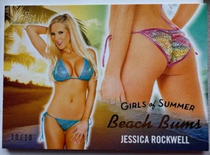 2025 BENCHWARMER GIRLS OF SUMMER JESSICA ROCKWELL BEACH BUMS BUTT CARD /10 - Picture 1 of 2