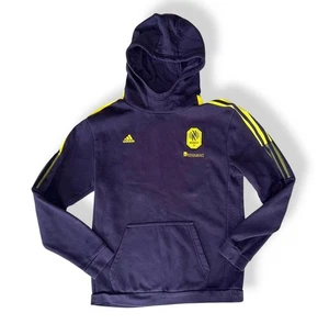 ADIDAS MLS Nashville SC Soccer Club Pullover Hoodie Navy size M/L* - Picture 1 of 9