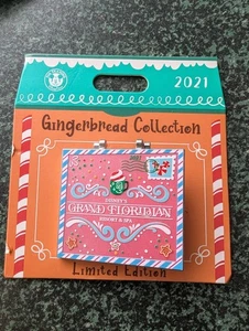 2021 Disney Gingerbread Collection Grand Floridan Limited Edition Resort Pin - Bild 1 von 1