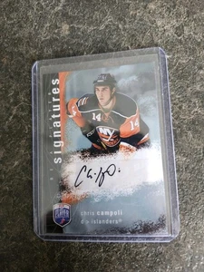 2007-08 Upper Deck Be A Player Signatures Chris Campoli Card# S-CI - Picture 1 of 2