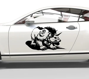 Pegatina coche WoW - Oso druida Tauren - Imagen 1 de 4