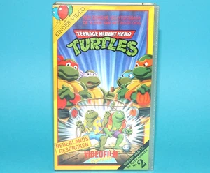 VHS TMNT TEENAGE MUTANT NINJA TURTLES VIDEOFILM EXPRESS #5 1991 MIRAGE PAL DUTCH - Bild 1 von 5