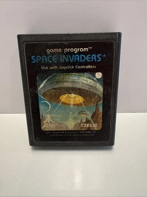 Vintage Atari 2600 Space Invaders Game Cartridge CX2632 Retro Video Game - Image 1 of 4
