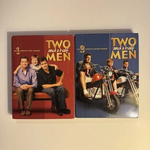 Two And A Half Men Complete Seasons 1 & 2 DVD Lot - Charlie Sheen - Picture 1 of 2