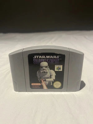 Star Wars Shadows Of The Empire N64 PAL - Great Condition - Genuine Cart - Image 1 of 2