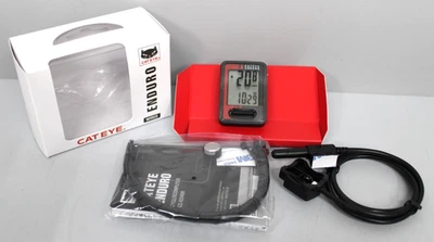 CATEYE Fahrradcomputer Enduro CC-ED400 Ausführung schwarz rot Fahrrad - Bild 1 von 4