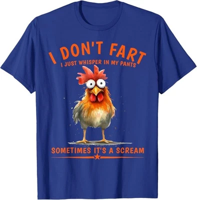 Camiseta I Don't Fart Funny Gallo Humor Animal Sarcástico Hombres Mujeres Foto 1 de 3
