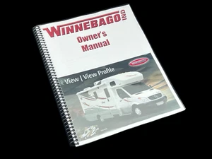 2013 Winnebago View Profile Home Owners Operation Manual User Guide Coil Bound - Picture 1 of 6