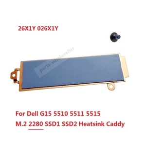 2e support dissipateur thermique SSD 2230 2280 pour Dell G15 5510 5511 5515 - Photo 1/14