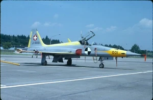 MD01 original aircraft slide/slide Swiss AF F5 J-3001 spec cs - Picture 1 of 1