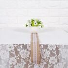 (4)2m*5cm 6 Types Jute Table Runner Burlap Ribbon For Decorating Wedding Party