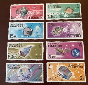 Fujeira 1966 SG 76-83 Cosmos Space Achievements MNH - Picture 1 of 2