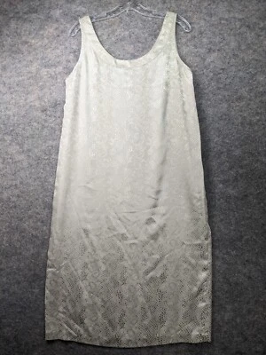 Платье женское ARGENTI 14 бежевое без рукавов отлива легкое оболочка - Изображение 1 из 4