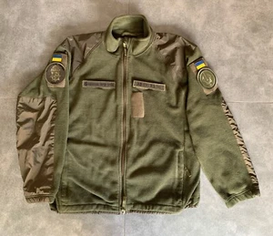 Ukrainian Military Fleece Combat Jacket - National Guard Issue - Size 2XL/L - Picture 1 of 12
