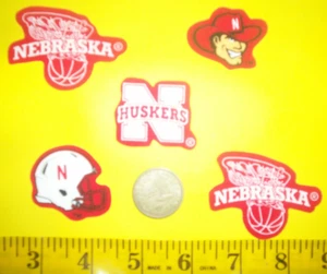 New! Nebraska Huskers Iron-ons Fabric Appliques Iron-ons - Picture 1 of 1