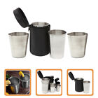  Camping Accessories Outdoor Wine Glass Set Shot Cups Multifunction