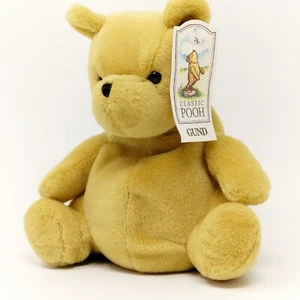 Vintage Disney GUND Classic Pooh 6,5 Zoll Plüsch Winnie Puuh #7937 - Bild 1 von 11
