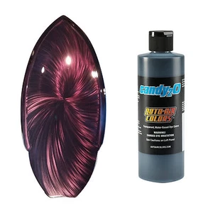 Pinturas personalizadas Createx Auto-Air Colors Candy2o negro 4664 4 oz a bordo del agua - Imagen 1 de 1