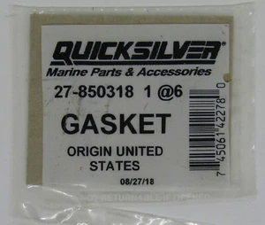 New Quicksilver Mercury Marine Boat OEM Gasket Part No. 27-850318 1 - Bild 1 von 2
