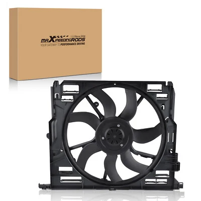 600W Electric Radiator Cooling Fan for BMW 528i/535i/740Li 2009-2015 17427599493 - Image 1 of 4