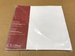 New C.R. Gibson Scrapbook Refill Pages- 25 Matte Mounting Sheets - K043 - Picture 1 of 3