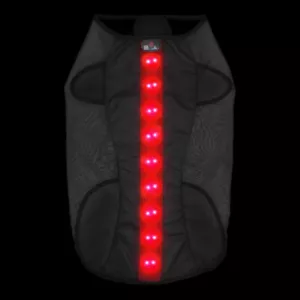 Waterproof Rechargeable LED Dog Coat Hi Vis Reflective Vest Safety Jacket Pet - Picture 1 of 28