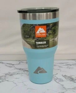 Ozark Trail Double Wall Vacuum sealed Stainless Steel Tumbler 32 oz Blue - Picture 1 of 4