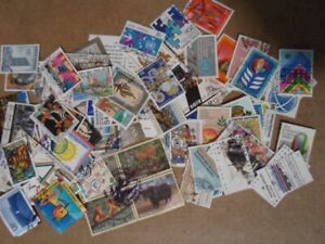 Collection lot 80 different United Nations stamps 1980 to present