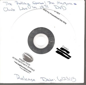 ROLLING STONES "From The Vault - The Marquee Club Live In 1971" PROMO DVD - Picture 1 of 1