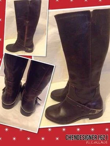 NEU UGG Australia Gr. 6 US Chaining II kniehohe flache Reitstiefel braun - Bild 1 von 1