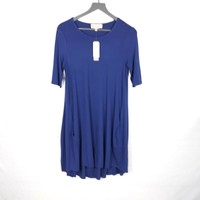 philosophy apparel elbow sleeve knit swing dress