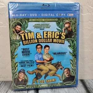 Tim & Eric's Billion Dollar Movie Blu-Ray DVD 2012 Wide Screen Edition New - Picture 1 of 7