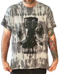 SLEEP TOKEN Granite Grey Wash OVERSIZED FIT T-SHIRT New S M L XL XXL official - Picture 1 of 2