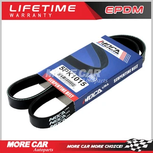 EPDM Serpentine Belt Fits for Chevrolet Cobalt Ford Toyota Mazda Pontiac 5PK1015 - Picture 1 of 6