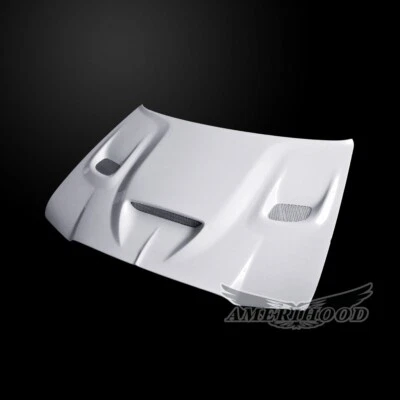 Fits 2005-2010 Chrysler 300 Type-HC Style Functional Ram Air Hood - Image 1 of 4