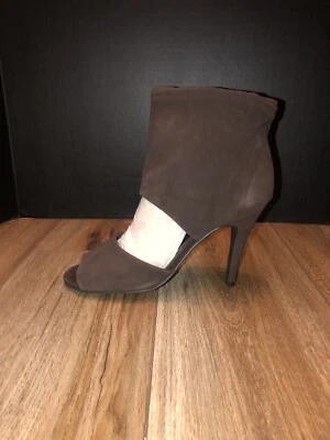 Leather Matisse Ashland Chocolate Open Toe Heels Women’s Size 10 Slip On  - Image 1 of 4