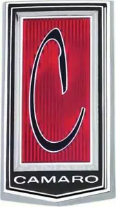 1971 Camaro 1973 emblema panel de cabeza nuevo # 683 - Imagen 1 de 2
