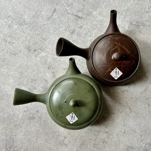 Tokoname Japanese Teapot Mogake styl Kyusu by Gyokko 2-type Set Japan - Picture 1 of 24
