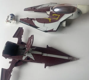 2008 Star Wars Transformer The Clone Wars Ahsoka Tano's Jedi Starfighter & R2-D2 - Bild 1 von 8