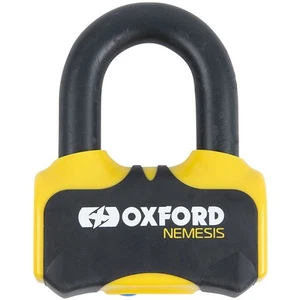 Oxford Nemesis 16mm Disc Lock Motorbike Motorcycle Security - Yellow - Picture 1 of 3