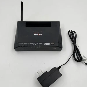 Verizon Actiontec GT704WG Wireless DSL Modem Router with Power Adapter - WORKS - Picture 1 of 5
