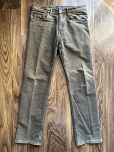 M&S Collection Moleskin “Khaki Dark Green” W32 L33 Excellent Condition RRP £59 - Picture 1 of 15