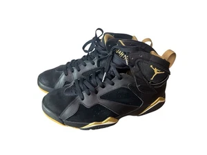 Nike Air Jordan 7 Retro Golden Moments Pack Schwarz Größe 10-2012 Beschreibung lesen - Bild 1 von 11