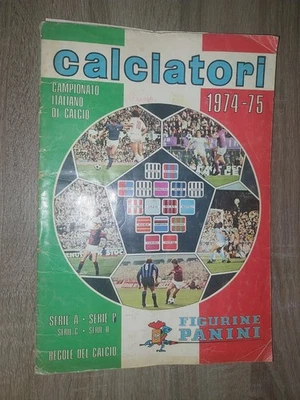 CALCIATORI 1974-75 - ALBUM FIGURINE PANINI - 1974 / 1975 - DA RECUPERO - Immagine 1 di 4