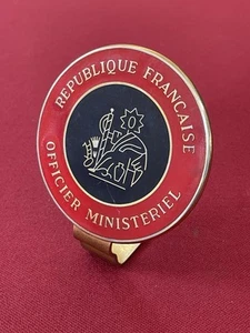 Macaron République Française Officier Ministériel - Picture 1 of 11