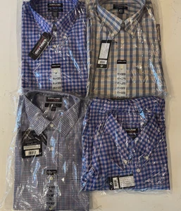 Bulk Lot 4 Kirkland Dress Shirts NWT Mixed Sizes Reseller Wholesale Clothing - Picture 1 of 3