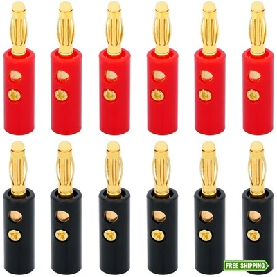 WWZMDiB 4mm Banana Plugs Stackable Connectors - Image 1 of 4