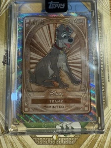 Tramp 2025 NYCC Exclusive Topps Disney Mint Refractor /100 - Bild 1 von 1