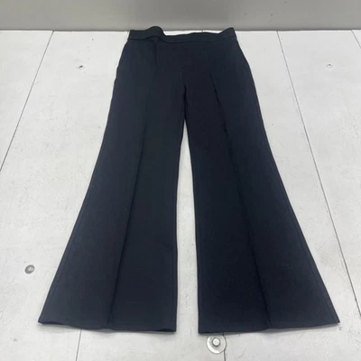 NYDJ Sculpt-Her 裤子女式中号黑色拉喇叭弹力提拉裤 — 第 1/4 张图片